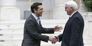 Αλέξης Τσίπρας & Φρανκ Βάλτερ Σταϊνμάιερ (Φωτογραφία: intimenews/ΛΙΑΚΟΣ ΓΙΑΝΝΗΣ)