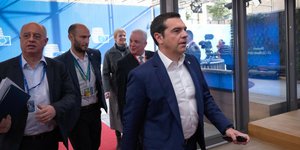 Ο Τσίπρας στη Σύνοδο Κορυφής της ΕΕ/Φωτογραφία: Eurokinissi