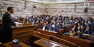 Απόσμασμα από την συνεδρίαση της ΚΟ του ΣΥΡΙΖΑ -Φωτογραφία Eurokinissi