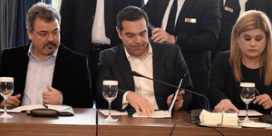 Ο Αλέξης Τσίπρας στη Θεσσαλονίκη / Φωτογραφία: Intime News