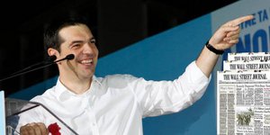 Wall Street Journal: Ο Τσίπρας είναι ένας επαγγελματίας διαδηλωτής