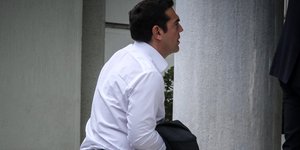 Ο Αλέξης Τσίπρας στο ΥΠΕΞ / Φωτογραφία: EUROKINISSI / ΒΑΣΙΛΗΣ ΡΕΜΠΑΠΗΣ