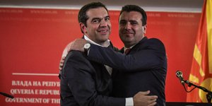 Τσίπρας και Ζάεφ -Eurokinissi