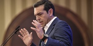 Στο Σικάγο από σήμερα ο Αλέξης Τσίπρας (Φωτογραφία: EUROKINISSI/ΘΑΝΑΣΗΣ ΚΑΛΛΙΑΡΑΣ)