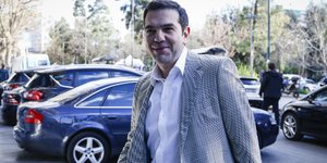 Ο Αλέξης Τσίπρας θα μιλήσει στο Προοδευτικό Φόρουμ (Φωτογραφία: EUROKINISSI/ΓΙΩΡΓΟΣ ΚΟΝΤΑΡΙΝΗΣ)