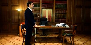 Ο Αλέξης Τσίπρας (Φωτογραφία: EUROKINISSI/ΤΑΤΙΑΝΑ ΜΠΟΛΑΡΗ)