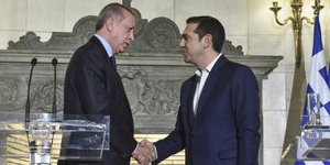 Με τον Ταγίπ Ερντογάν επικοινώνησε ο Αλέξης Τσίπρας (Φωτογραφία: EUROKINISSI/ ΤΑΤΙΑΝΑ ΜΠΟΛΑΡΗ)