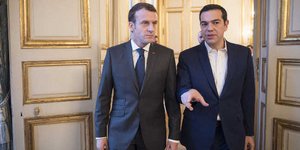 Στο Παρίσι θα πάει ο Αλέξης Τσίπρας (Φωτογραφία: EUROKINISSI / Γρ. τύπου Πρωθυπουργού / Andrea Bonetti)