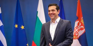 O Αλέξης Τσίπρας/ Φωτογραφία eurokinissi