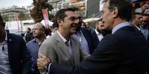 Ο Τσίπρας στην 82η ΔΕΘ: Αισθάνομαι στη Θεσσαλονίκη σαν στο δεύτερο σπίτι μου/ Φωτογραφία: Konstantinos Tsakalidis / SOOC