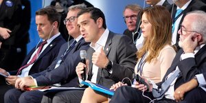 Φωτογραφίες: (EUROKINISSI/ΓΡΑΦΕΙΟ ΤΥΠΟΥ ΠΡΩΘΥΠΟΥΡΓΟΥ/ANDREA BONETTI)