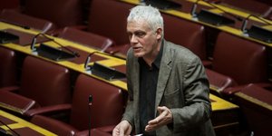 Ο βουλευτής Β’ Αθήνας και νυν υποψήφιος δήμαρχος Αθηναίων με τους «Οικολόγους πράσινους»