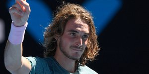 Ο Στέφανος Τσιτσιπάς (Φωτογραφία: AP Photo/Andy Brownbill)