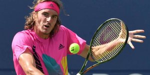 Ετοιμος για νέα νίκη ο Στέφανος Τσιτσιπάς / Φωτογραφία: ΑΡ