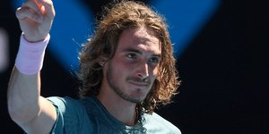 Ο Στέφανος Τσιτσιπάς (Φωτογραφία: AP Photo/Andy Brownbill)