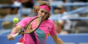 Ο Στέφανος Τσιτσιπάς (Φωτογραφία: AP/ Nick Wass)