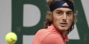 Ο Στέφανος Τσιτσιπάς (Φωτογραφία: AP/ Alessandra Tarantino)