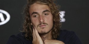 Ο Στέφανος Τσιτσιπάς/ Φωτογραφία: AP- Aaron Favila