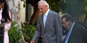 Ο Ακης Τσοχατζόπουλος στην Ευελπίδων /Φωτογραφία: Intime News-ΒΑΡΑΚΛΑΣ ΜΙΧΑΛΗΣ