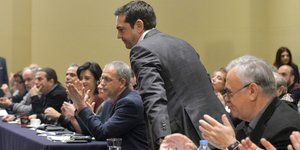Αλέξης Τσίπρας στην ΚΕ /Φωτογραφία Αρχείου: Intime News
