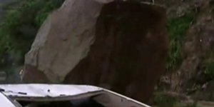 Οδηγός είδε ξαφνικά ένα... βουνό να έρχεται καταπάνω του – Γλίτωσε από θαύμα [βί