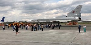 Το υπερηχητικό βομβαρδιστικό Tu-22M3M της Ρωσικής Πολεμικής Αεροπορίας (Φωτογραφία: YouTube) 