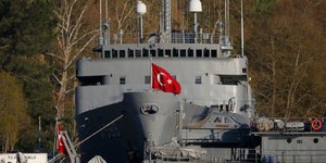 Toυρκικό πολεμικό πλοίο/Φωτογραφία αρχείου: ΑΡ