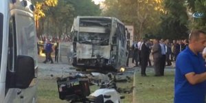 Βομβιστική επίθεση εναντίον λεωφορείου της αστυνομίας στη Μερσίνη