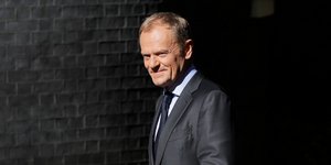 Ντόναλντ Τουσκ (Φωτογραφία: AP Photo/Kirsty Wigglesworth)