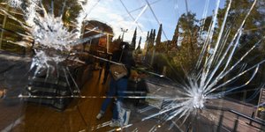 Eπίθεση σε σούπερ μάρκετ στη Νέα Φιλαδέλφεια /Φωτογραφία: IntimeNews