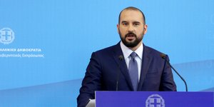Ο Δημήτρης Τζανακόπουλος/ Φωτογραφία InTime News