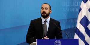 Ο Δημήτρης Τζανακόπουλος/ Φωτογραφία intime