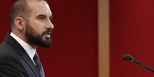 Ο Δημήτρης Τζανακόπουλος(Φωτογραφία: intimenews/ΛΙΑΚΟΣ ΓΙΑΝΝΗΣ)