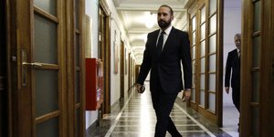 Ο Δημήτρης Τζανακόπουλος (Φωτογραφία: EUROKINISSI/ΓΙΩΡΓΟΣ ΚΟΝΤΑΡΙΝΗΣ)