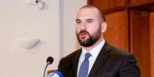 Ο Δημήτρης Τζανακόπουλος/ Φωτογραφία: EUROKINISSI- ΣΤΕΦΑΝΟΣ ΡΑΠΑΝΗΣ