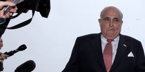 Ρούντι Τζουλιάνι (Φωτογραφία: AP Photo/Charles Krupa)