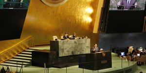 Διπλωματική ήττα για τον Τραμπ στον ΟΗΕ (Φωτογραφία: AP/ Mark Lennihan)