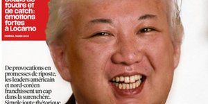 Με ένα εξαιρετικά εύστοχο εξώφυλλο κυκλοφορεί η Liberation την Πέμπτη/ Φωτογραφία: Liberation