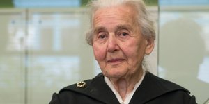 Η Ούρσουλα Χάβερμπεκ. Φωτογραφία: Paul Zinken/dpa via AP