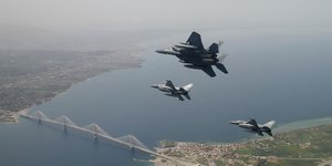 Αμερικανικά και ελληνικά μαχητικά μετείχαν στην άσκηση Ηνίοχος το 2016 (Φωτογραφία αρχείου: ΑΡ) 