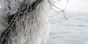 Πολικές θερμοκρασίες στις ΗΠΑ -Φωτογραφία: EPA/KAMIL KRZACZYNSKI