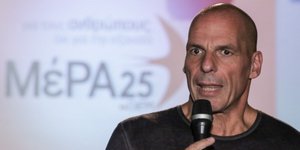 Ο Γιάνης Βαρουφάκης /Φωτογραφία: EUROKINISSI