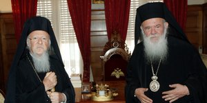 Ρήξη Ιερώνυμου με Βαρθολομαίο -Φωτογραφία αρχείου: Εurokinissi/ΧΡΗΣΤΟΣ ΜΠΟΝΗΣ
