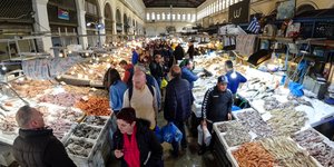 Βαρβάκειος αγορά /Φωτογραφία: Eurokinissi