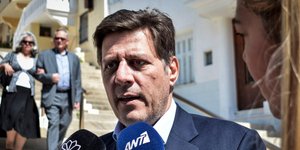 Βαρβιτσιώτης για τα επεισόδια στη Λέσβο/Φωτογραφία: Eurokinissi