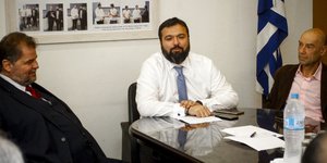 Ο Γιώργος Βασιλειάδης /Φωτογραφία: EUROKINISSI