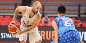 Ο Βασίλης Σπανούλης /Φωτογραφία: Εurokinissi