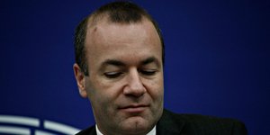 Ο Μάνφρεντ Βέμπερ ανακοίνωσε την υποψηφιότητά του για την προεδρία της Κομισιόν/Φωτογραφία: ΑΡ