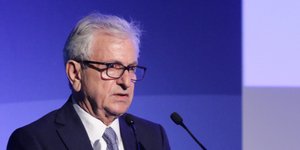O πρόεδρος της Ένωσης Ελλήνων Εφοπλιστών Θεόδωρος Βενιάμης/Φωτογραφία αρχείου: Eurokinissi
