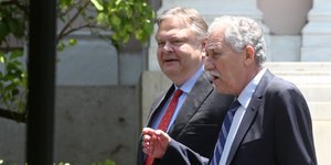 Ο Βενιζέλος αποδέχθηκε την πρόταση Κουβέλη για διάλογο